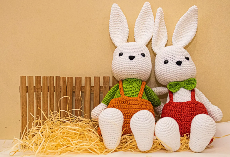 crochet plans 2023 photo of amigurumi bunnies 